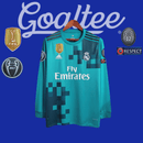 Real Madrid Jersey 17/18 (Fan Version Retro Long Sleeve)